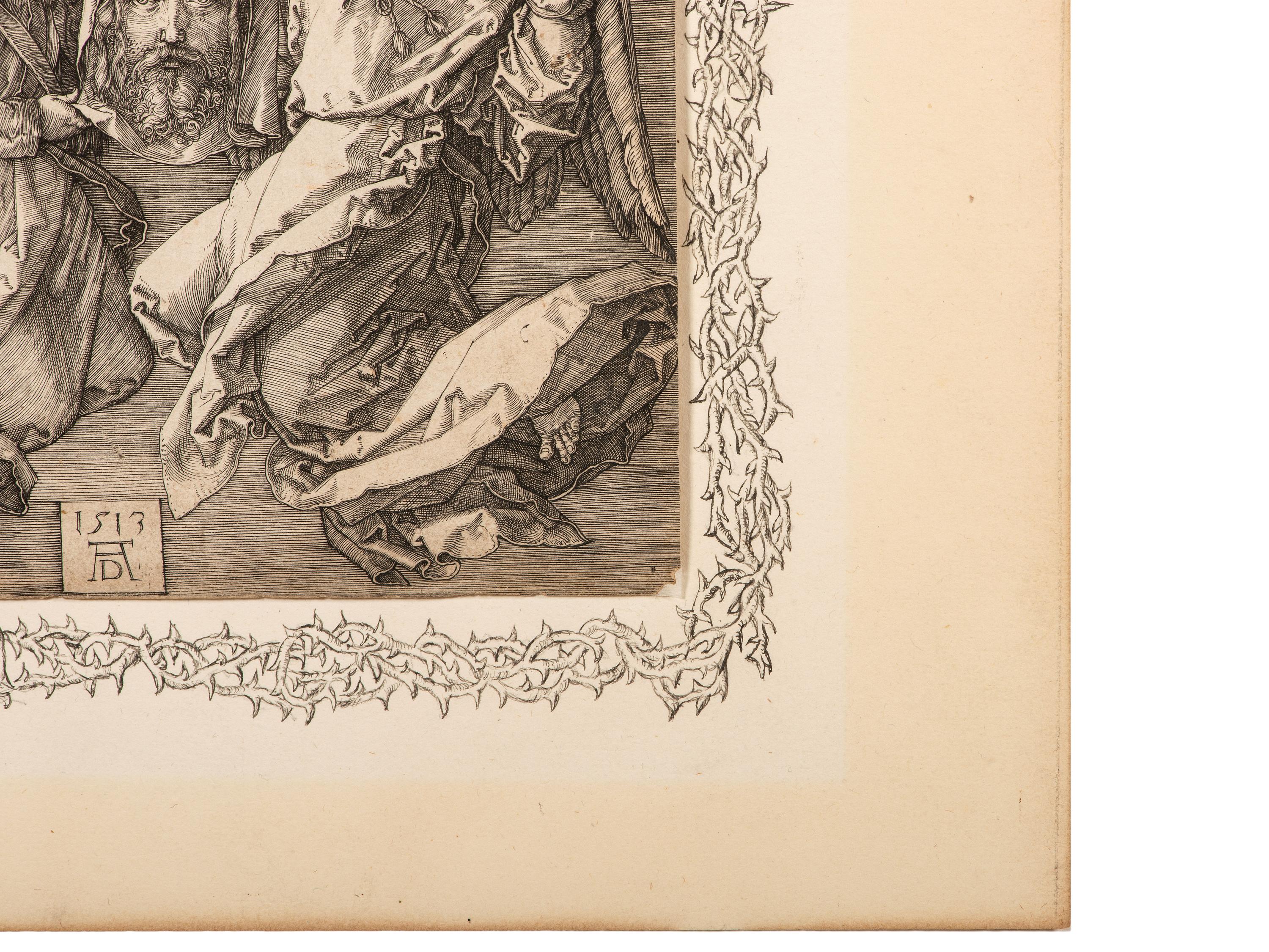 Sudarium Held by Two Angels