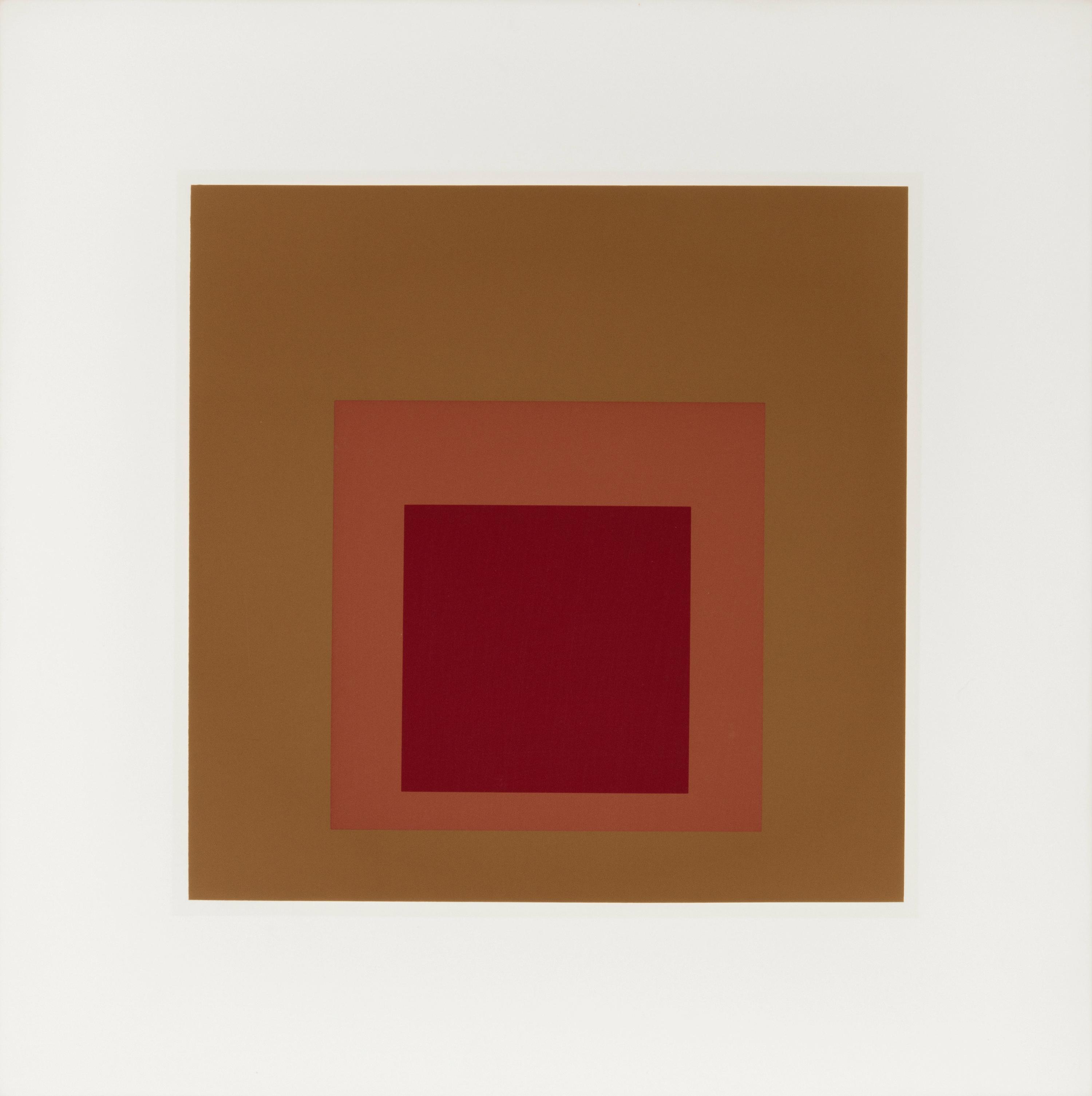 Josef Albers (American/German, 1888-1976) — Homage to the Square: Ten Works by Josef Albers, 1962