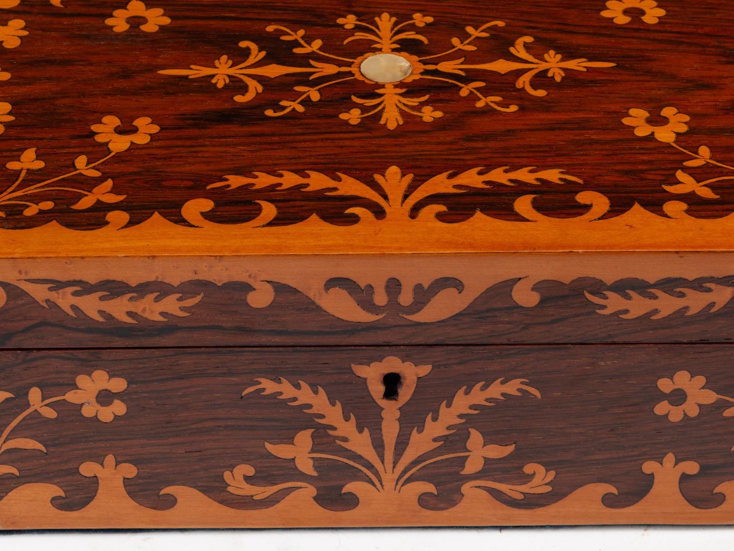 Three English Table Caskets