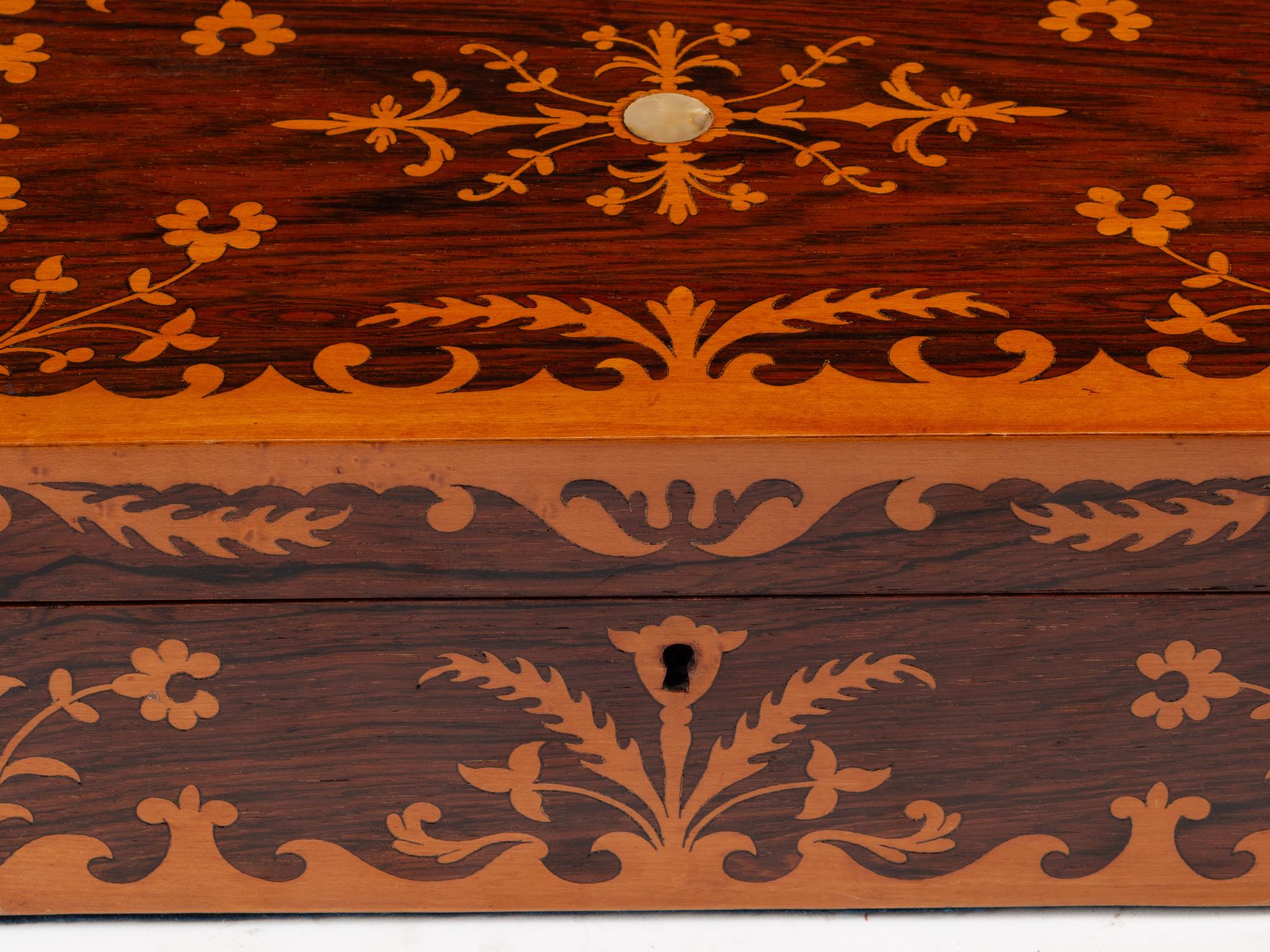 Three English Table Caskets