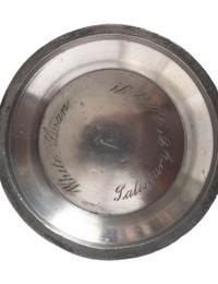 Three English Pewter Table Articles