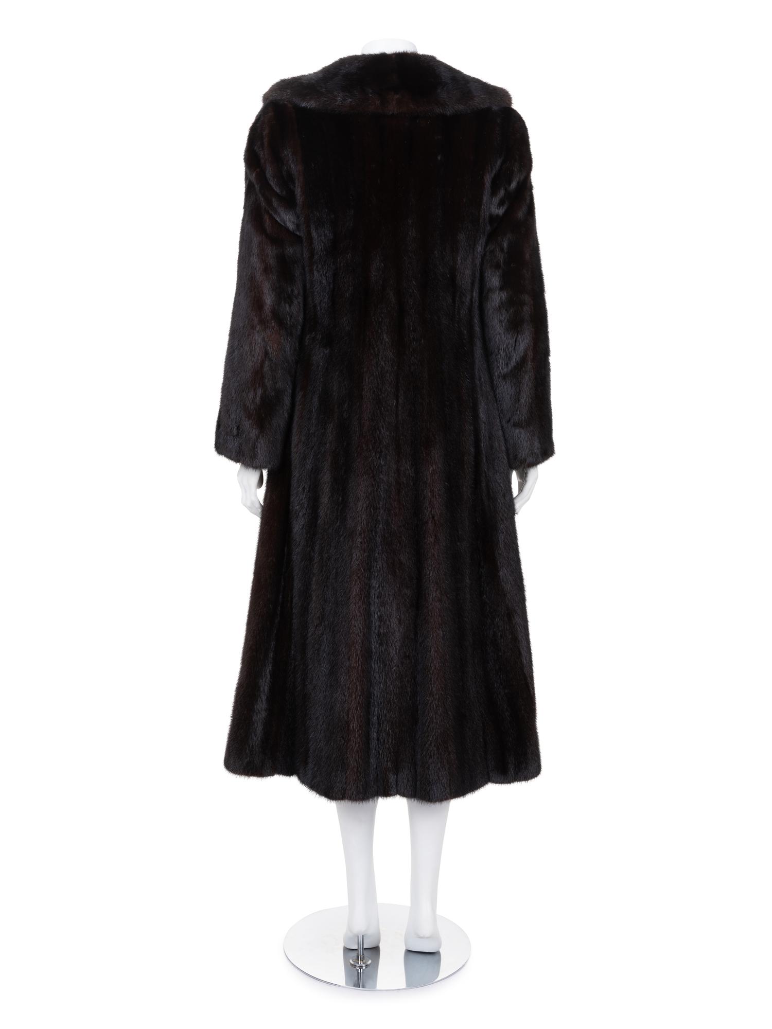 Christian Dior Furs Ranch Mink Coat