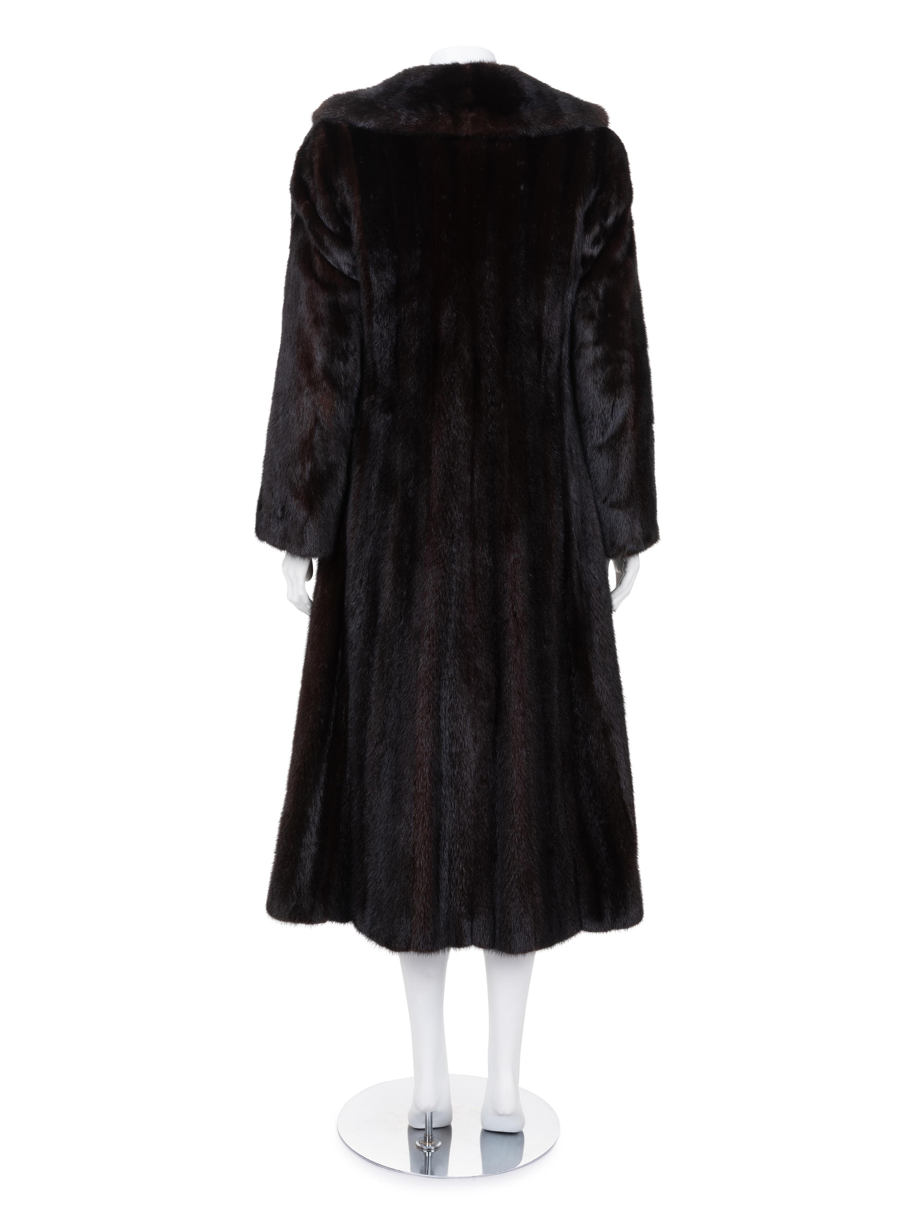 Christian Dior Furs Ranch Mink Coat