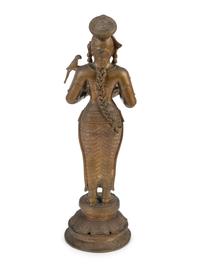 An Indian Bronze Figure