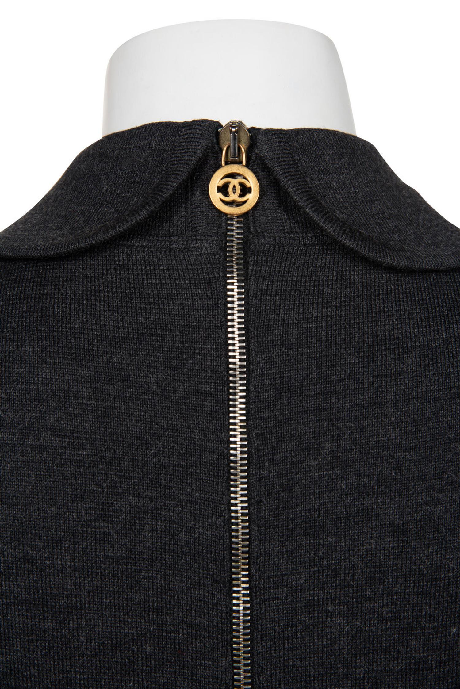 Chanel, Knit Tunic and Skirt Ensemble, c.1990