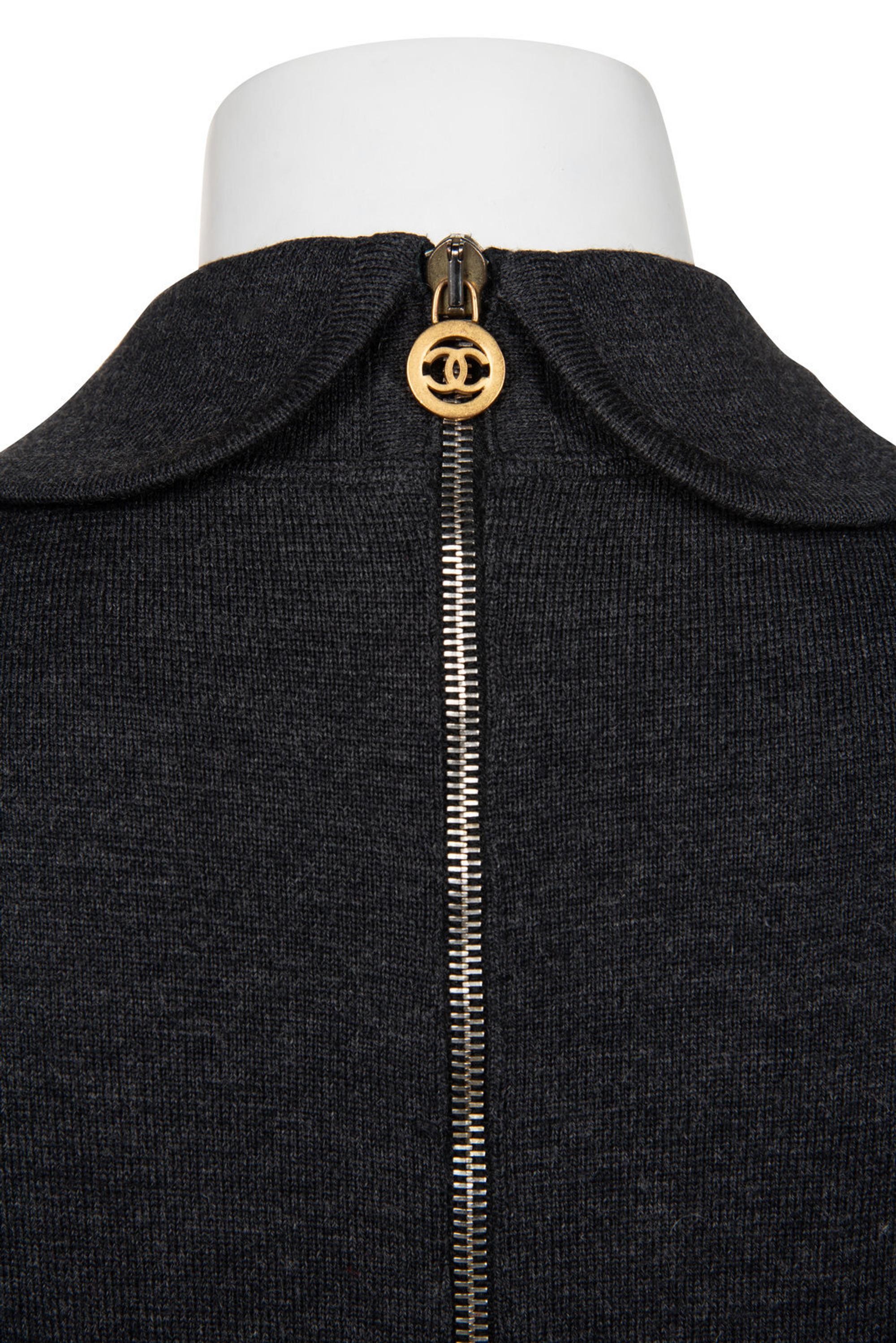 Chanel, Knit Tunic and Skirt Ensemble, c.1990