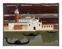 Four Italian Modernist Pietra Dura Pictorial Plaques — 20TH CENTURY