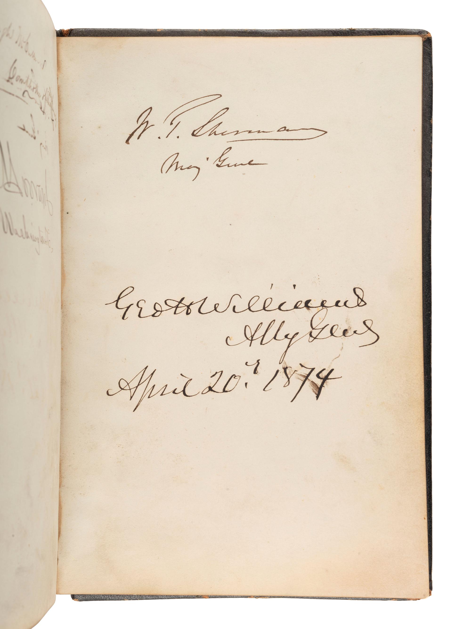 [LINCOLN, Abraham (1809-1865), DOUGLASS, Frederick (ca 1818-1895), and others - AUTOGRAPH ALBUM].