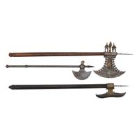 Lot of 3 Indo-Persian Axes