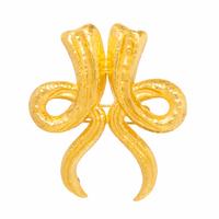 Greek, High Karat Yellow Gold Pendant Brooch