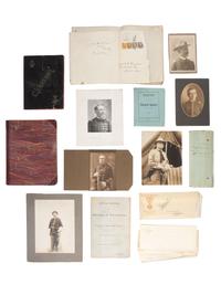 [SPANISH AMERICAN WAR]. Archive identified to Capt. G.G. Scranton, incl. Philippine Republic flag.