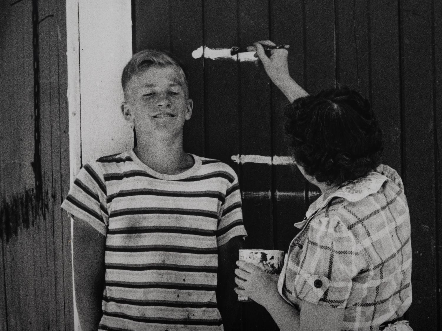 A group of five photographs from the Farm Families Project