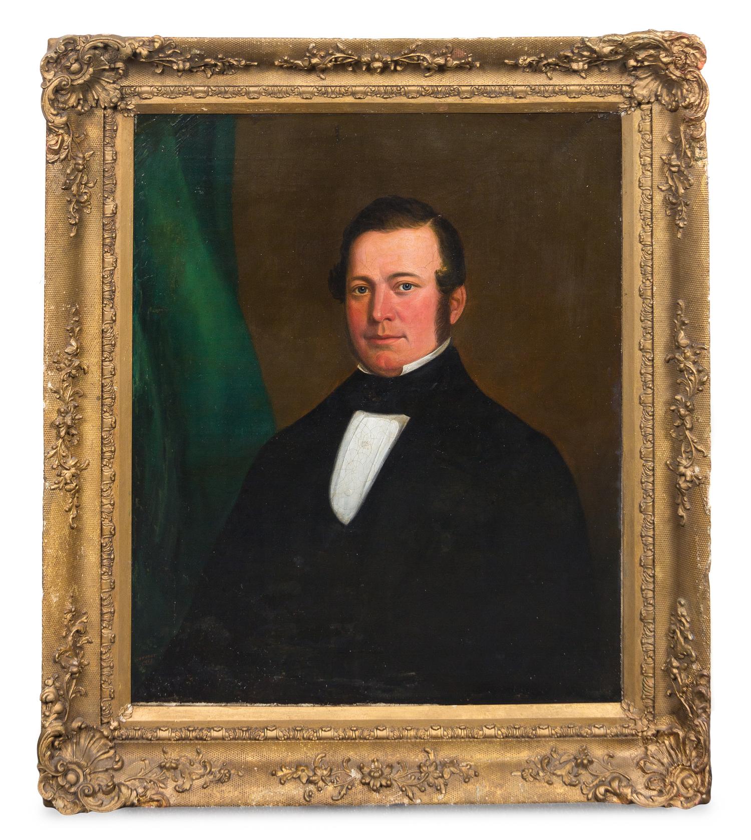 Artist Unknown, (American, 19th Century), Portrait of a Man