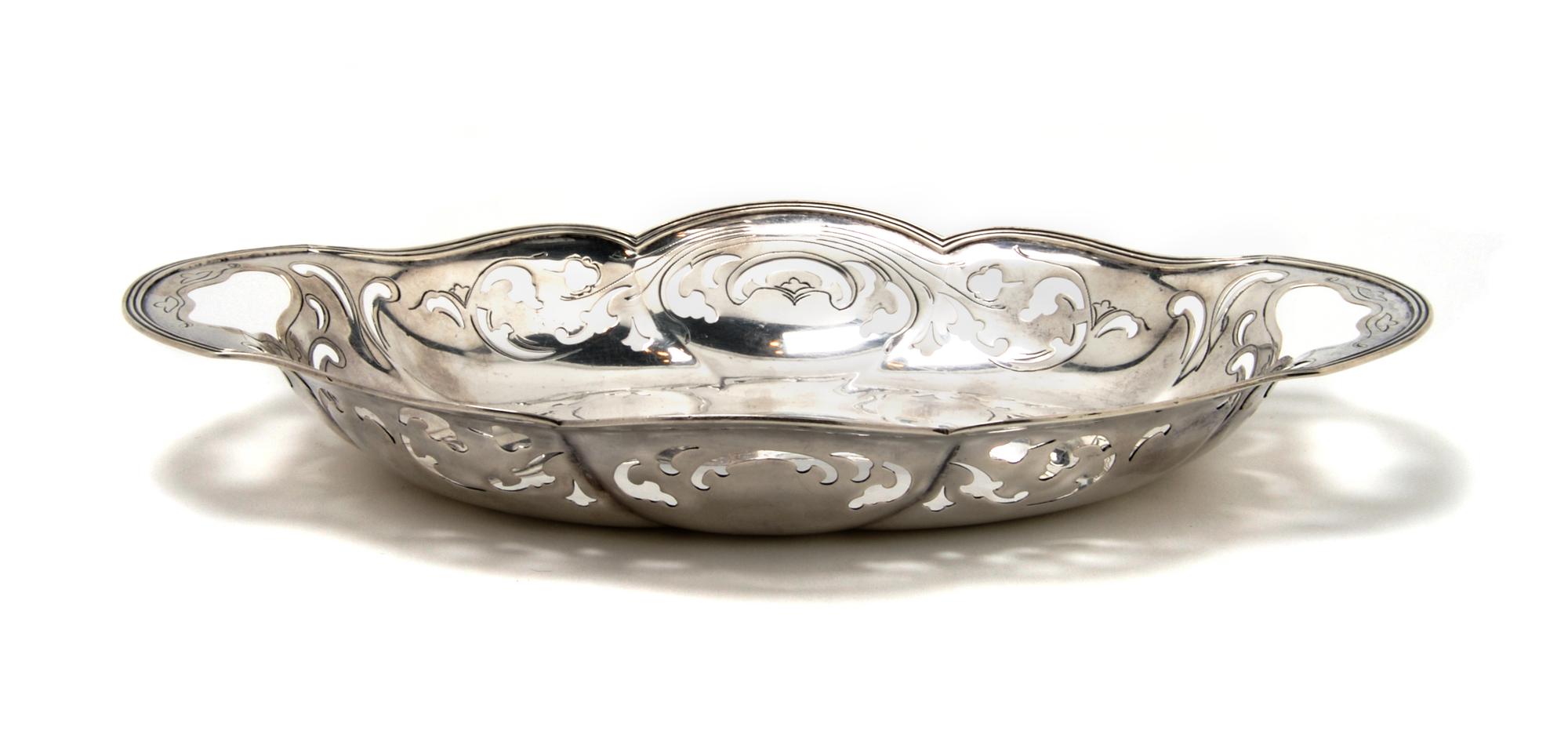An American Sterling Silver Bowl, Tiffany & Co., Width 11 1/4 inches.
