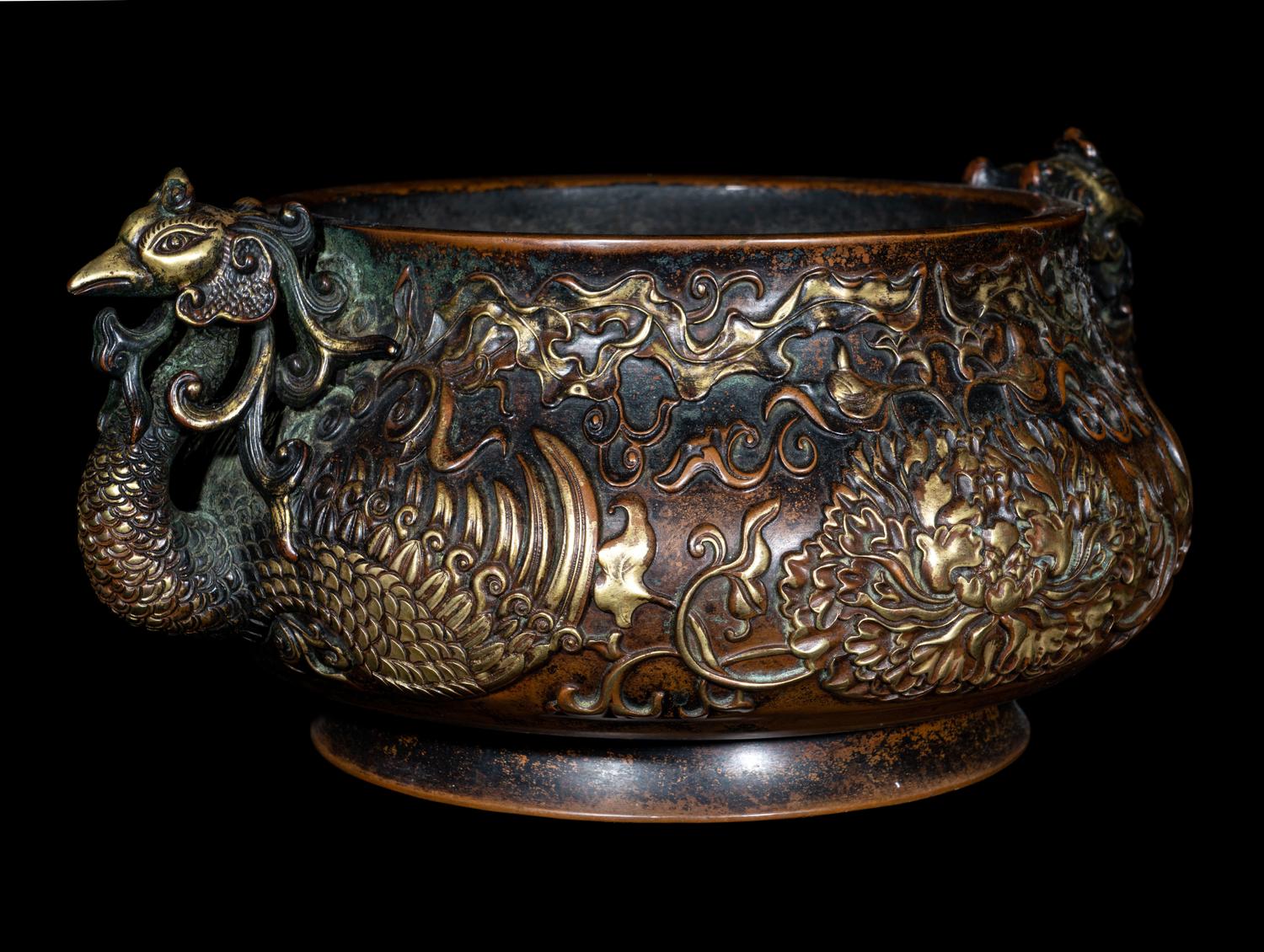 A Chinese Bronze Incense Burner