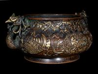 A Chinese Bronze Incense Burner
