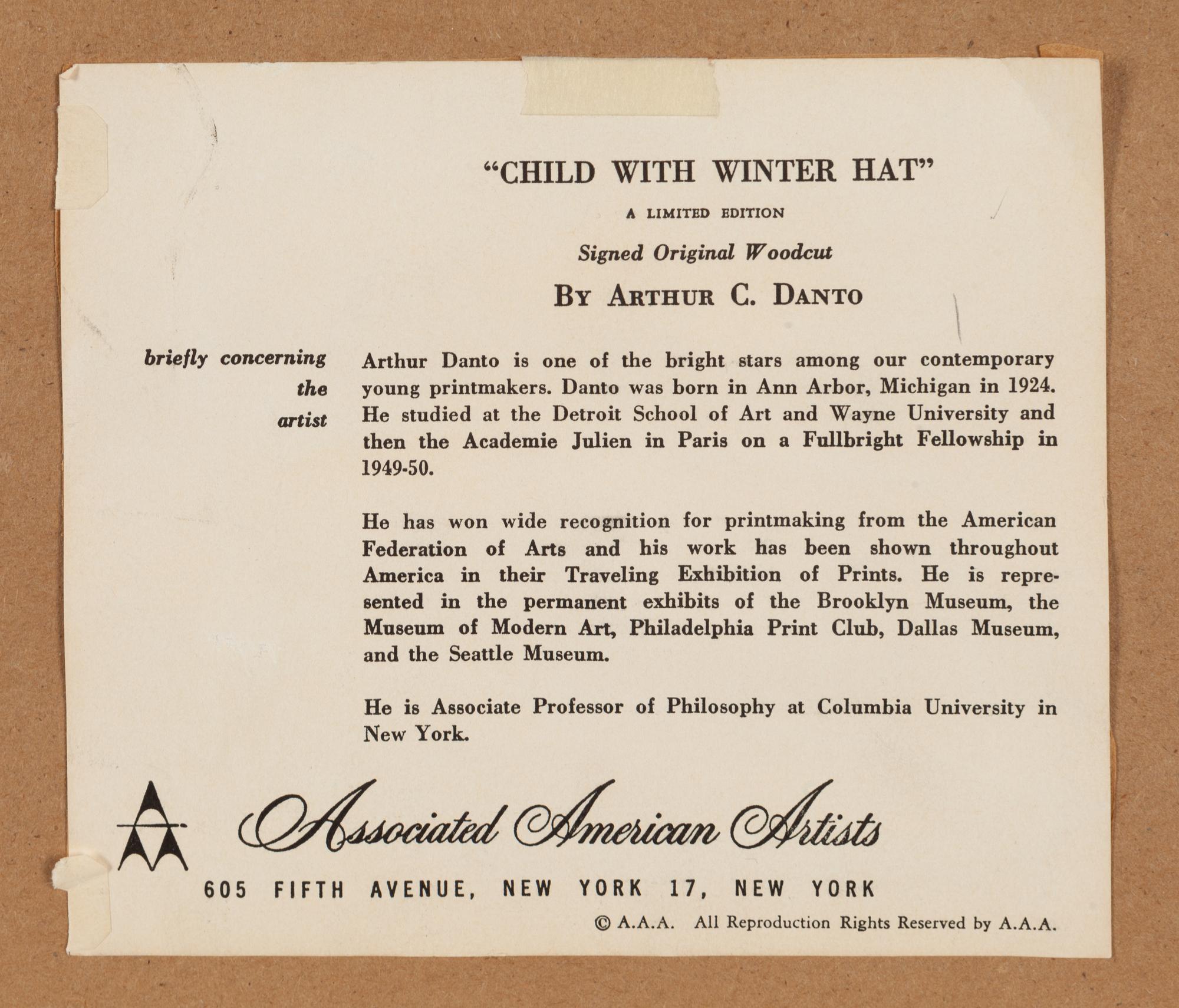 Child in a Winter Hat