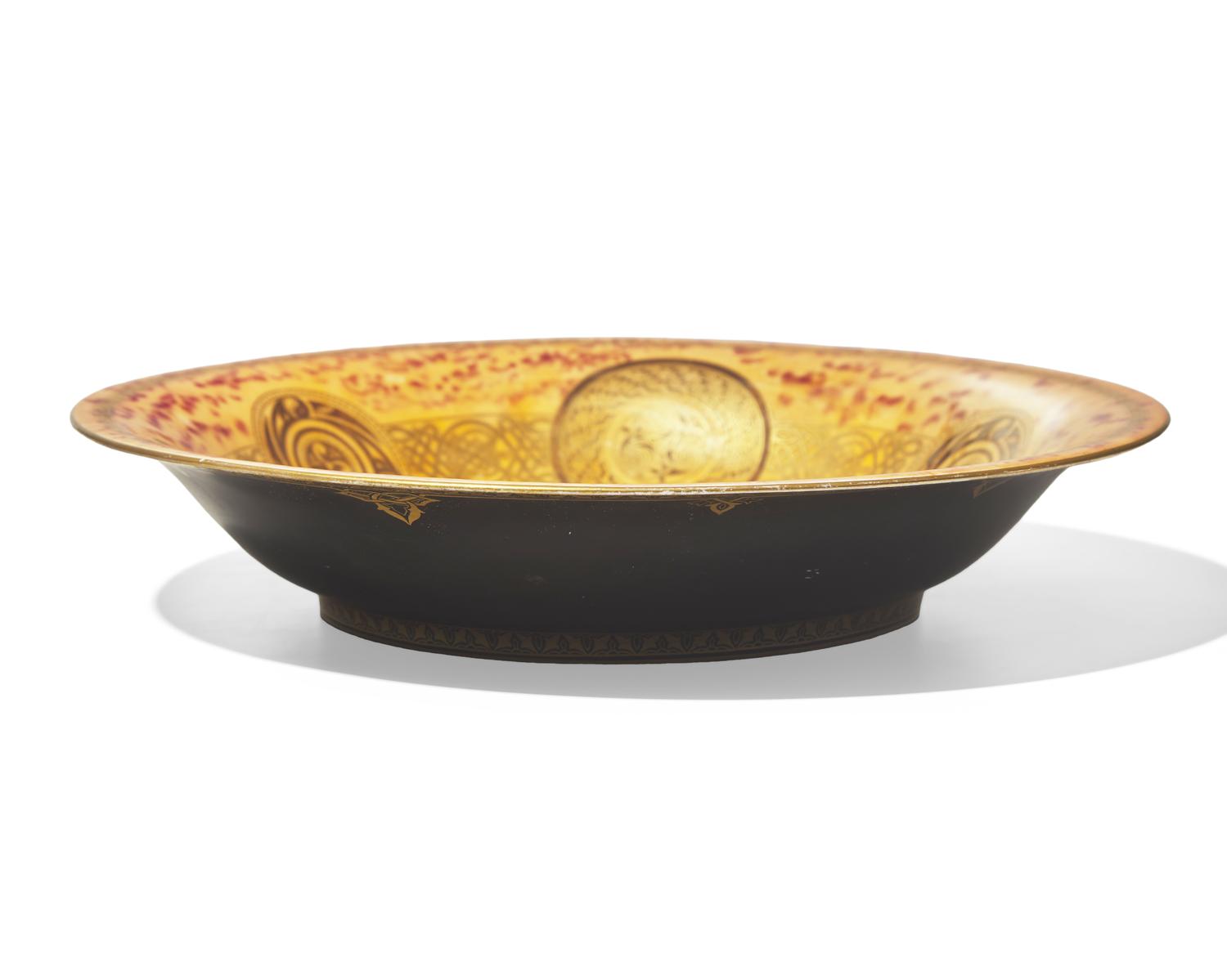 A Wedgwood Lustreware 'Celtic Ornaments' Ceramic Bowl