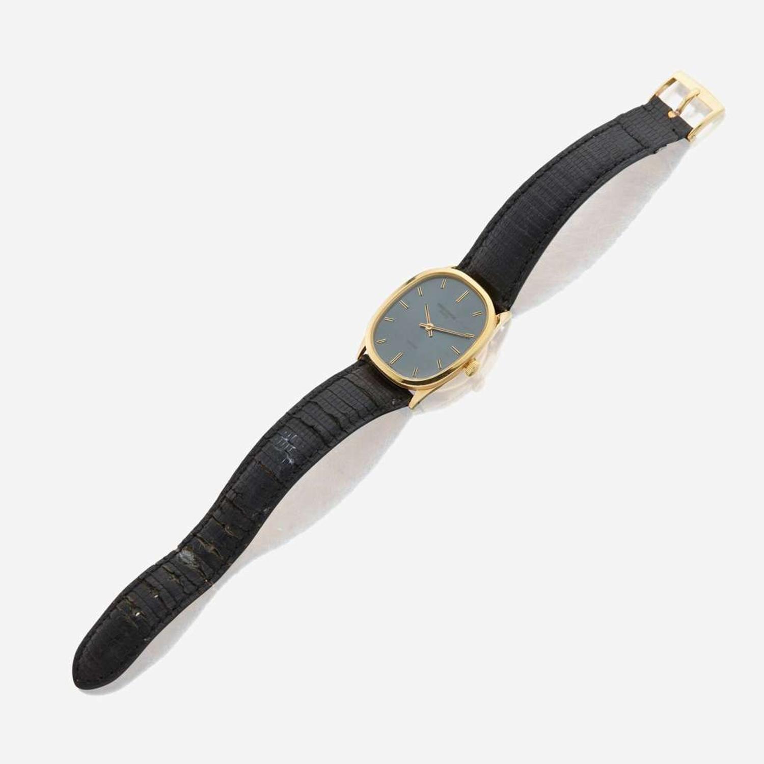 A gold, oval wristwatch, Patek Philippe, Ellipse Beyer, Ref. 3546
