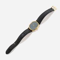 A gold, oval wristwatch, Patek Philippe, Ellipse Beyer, Ref. 3546