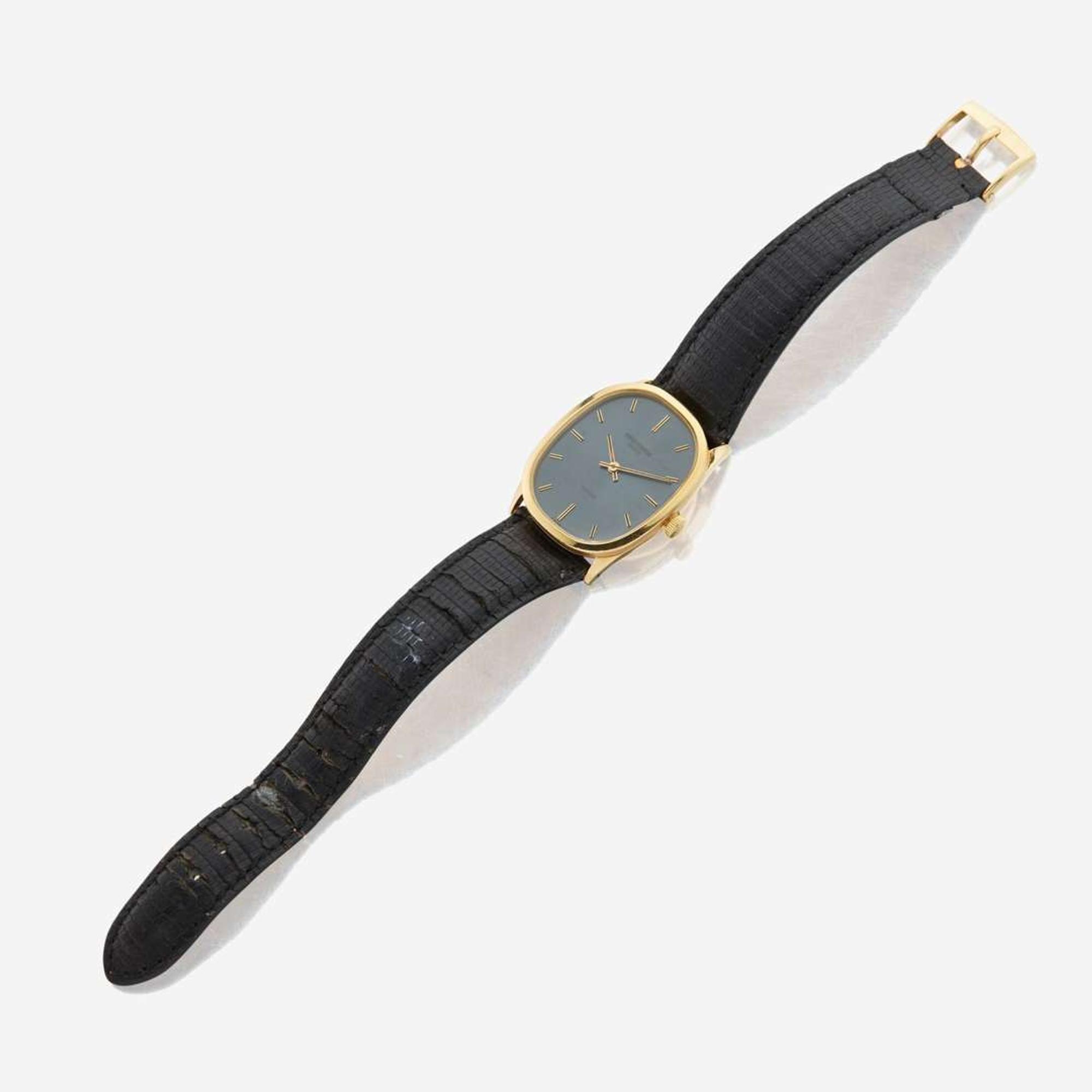 A gold, oval wristwatch, Patek Philippe, Ellipse Beyer, Ref. 3546