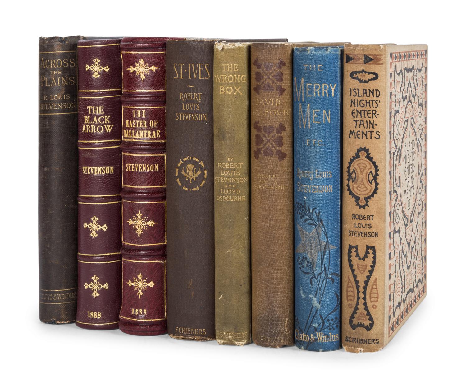 STEVENSON, Robert Louis (1850-1894). A group of 20 prose works, including: