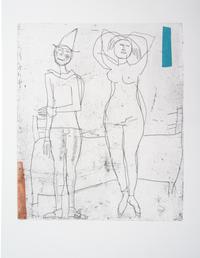 (MARINI, MARINO) MARINI, EGLE. Tout pres de Marino. Paris, 1971. Limited, signed. Set of 10 etchings.