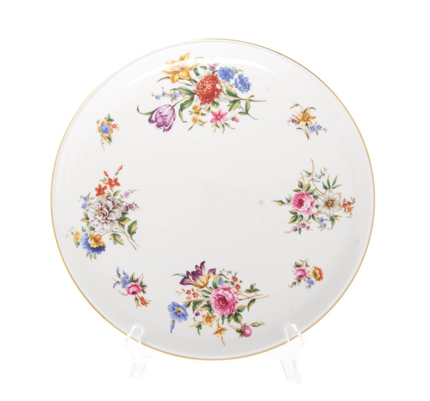 Royal Worcester Warming Plate Diameter 12 5/8 inches.