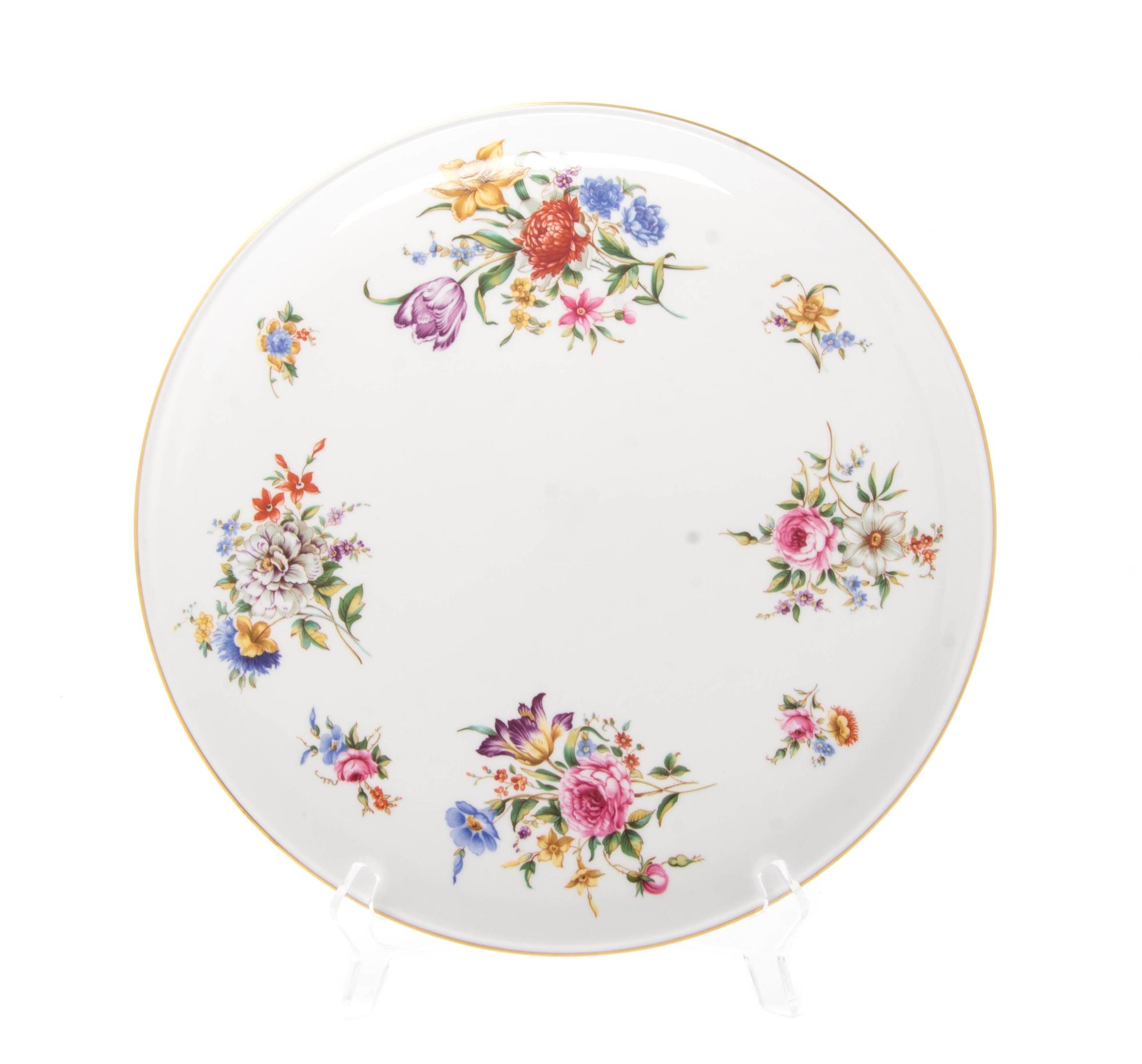 Royal Worcester Warming Plate Diameter 12 5/8 inches.