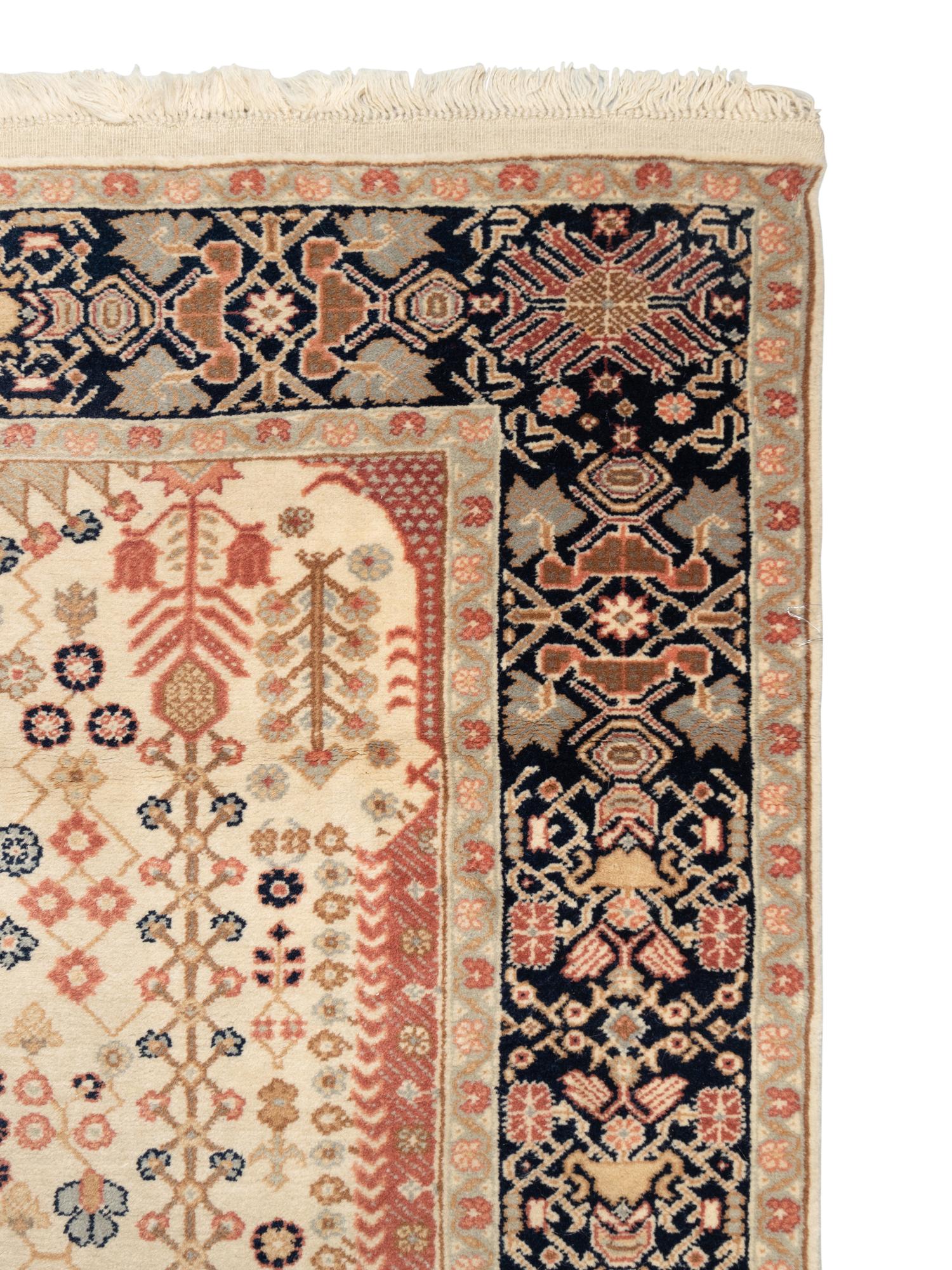 A Kirman-Design Wool Runner