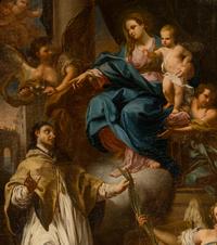 Madonna and Child with St. Nepomucene