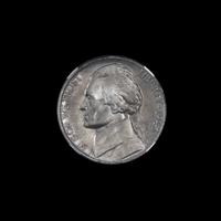 A United States 1943-D Jefferson 5c Six Full Step Coin — NGC GRADED MS68 6FS