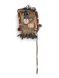 Fort Peck Assiniboine-Sioux Beaded Hide Strike-a-Light