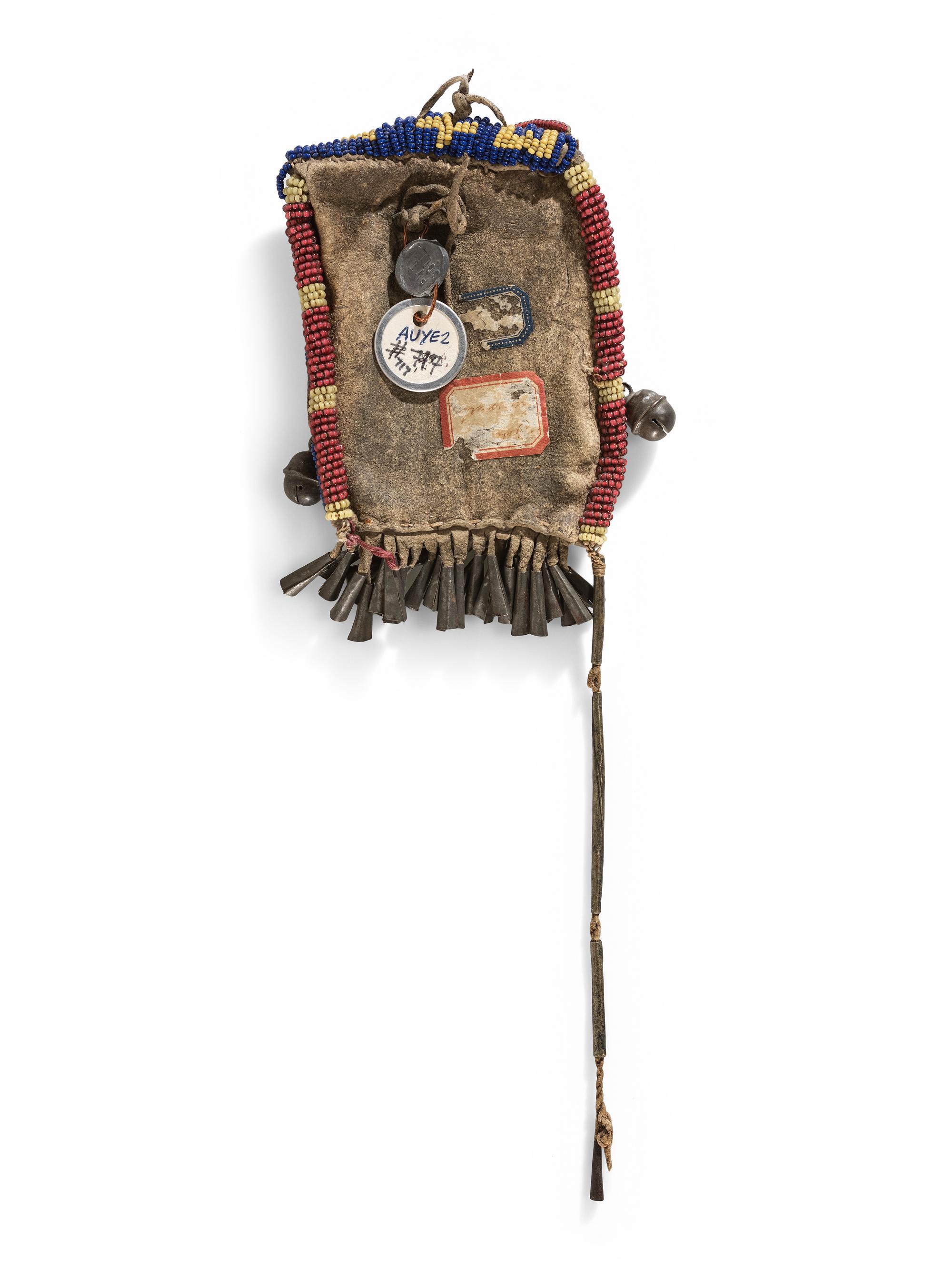 Fort Peck Assiniboine-Sioux Beaded Hide Strike-a-Light
