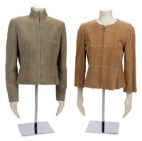 Two Chanel Suede Jackets, 2000-2003