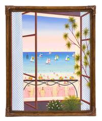 Fanch Ledan, (American, b. 1949), Fenetre Sur Plage, 1988