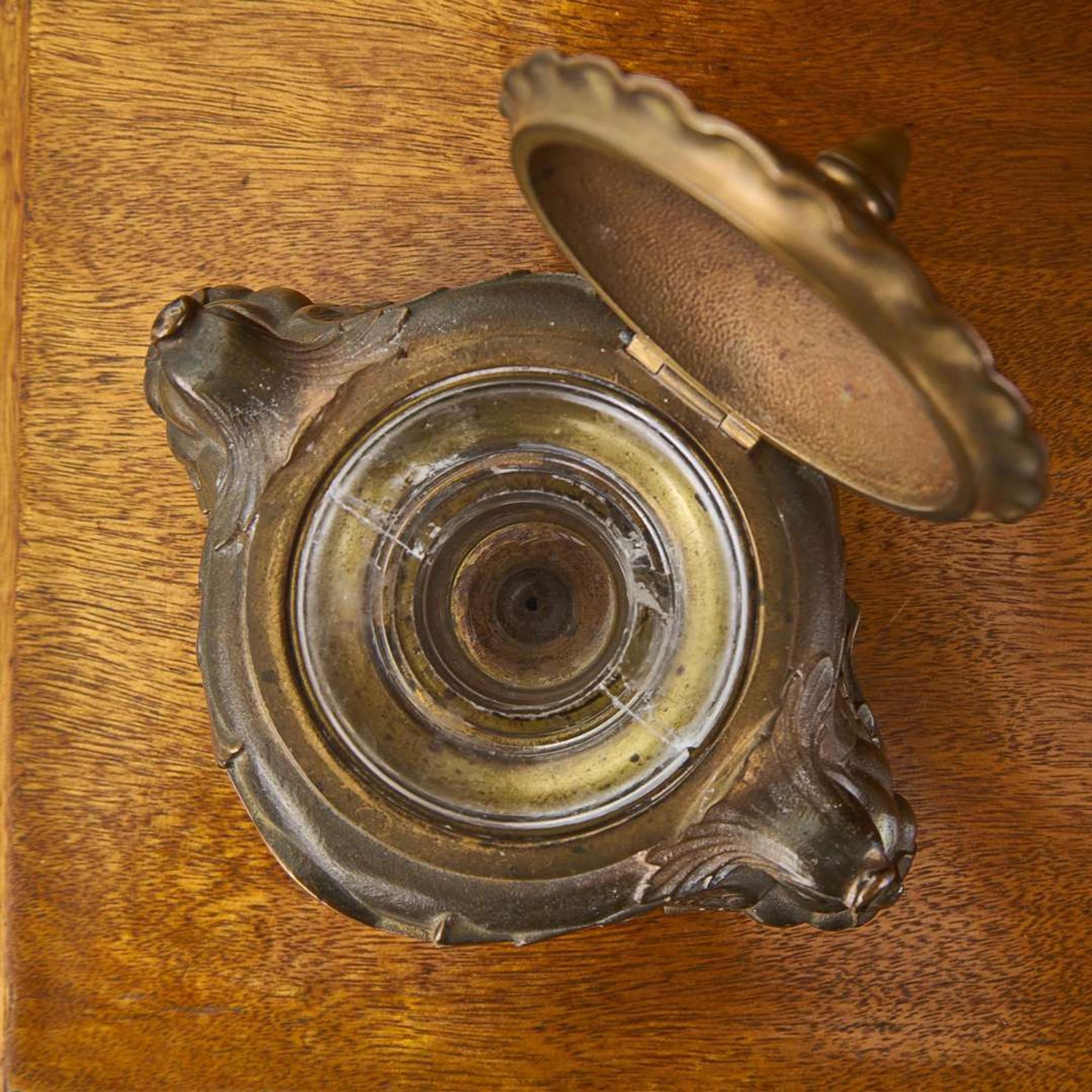 Tiffany Studios A "Spanish" Pattern Inkwell, circa 1900
