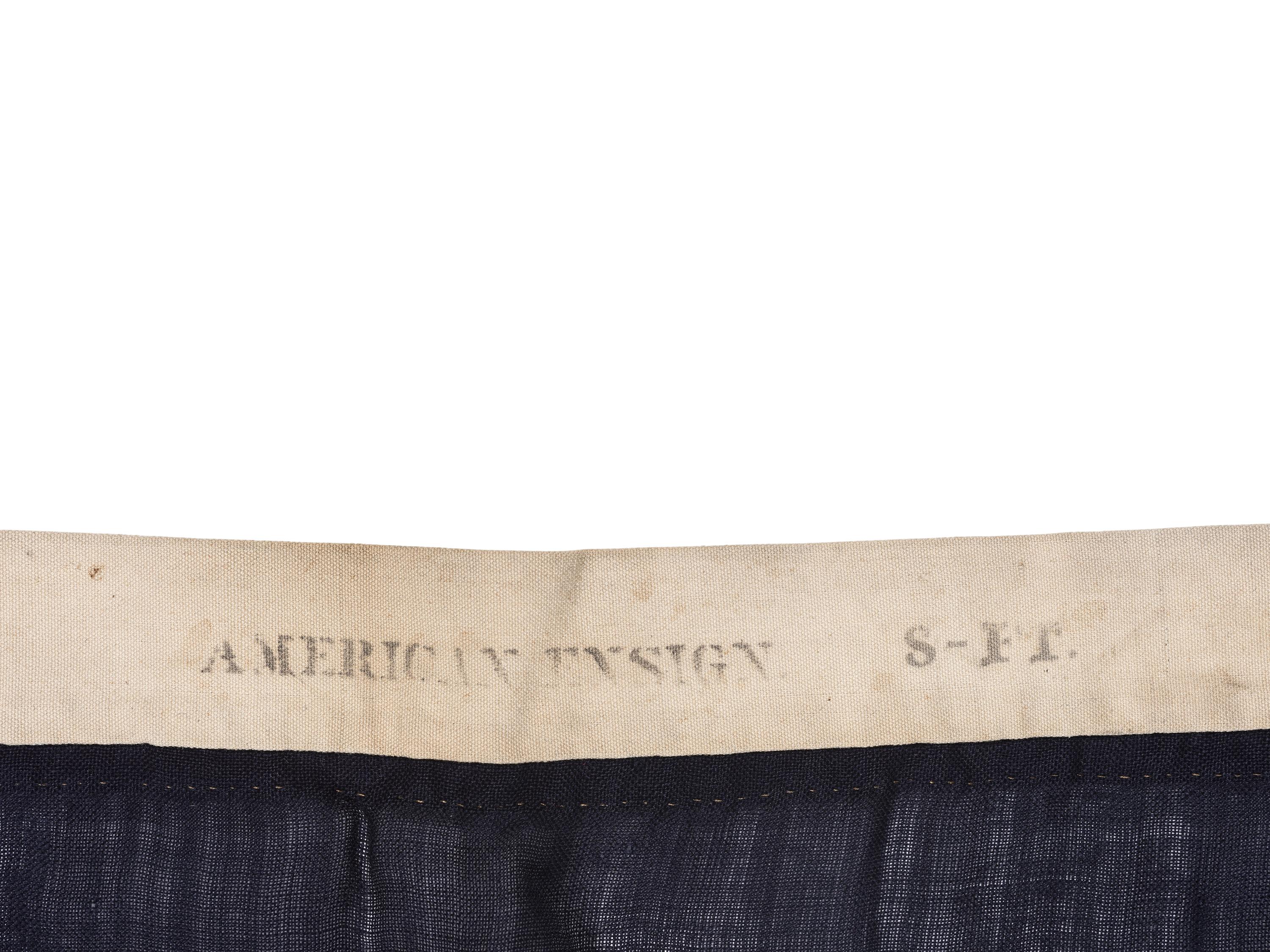 [FLAGS]. 37-star American flag. Ca 1866-1867.