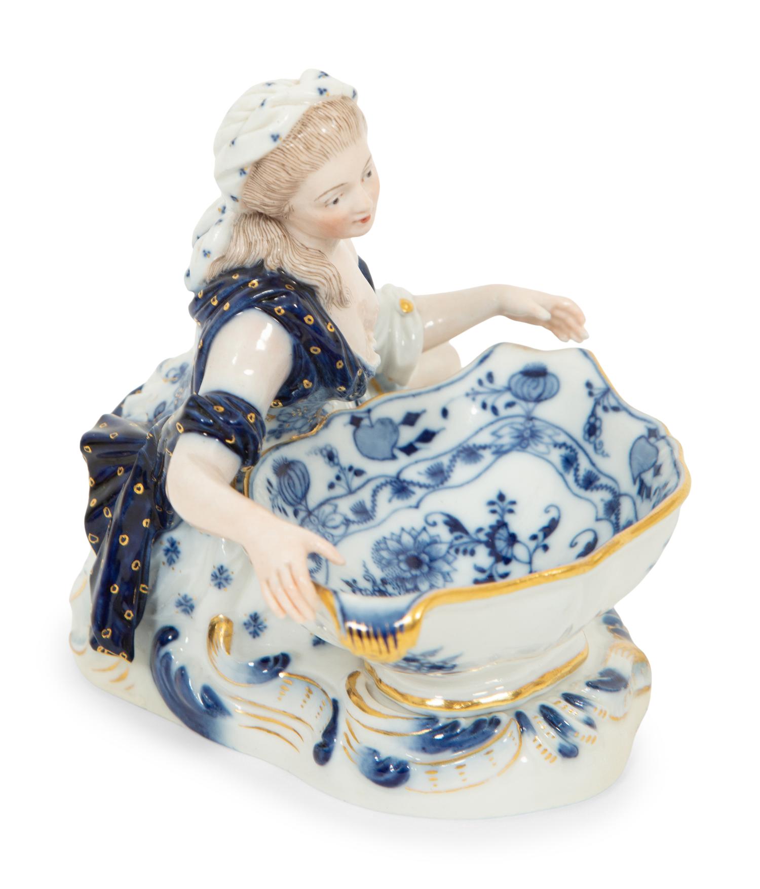 A Group of Three Meissen Porcelain Sweetmeat Dishes