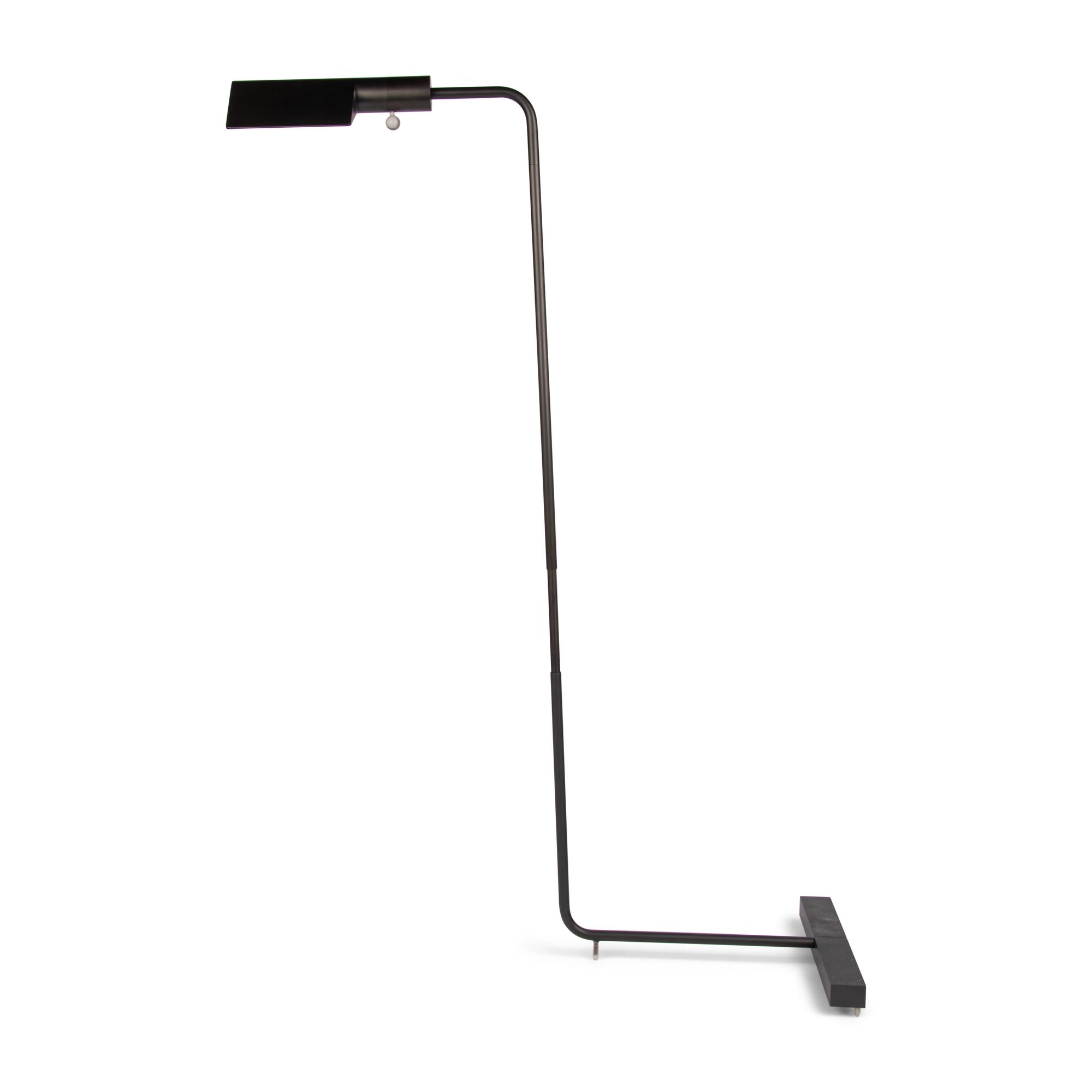 A Cedric Hartman Patinated Brass Floor Lamp