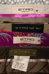 Four Pairs of Etro Pants