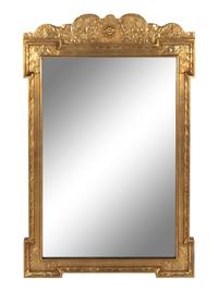 A Giltwood Mirror