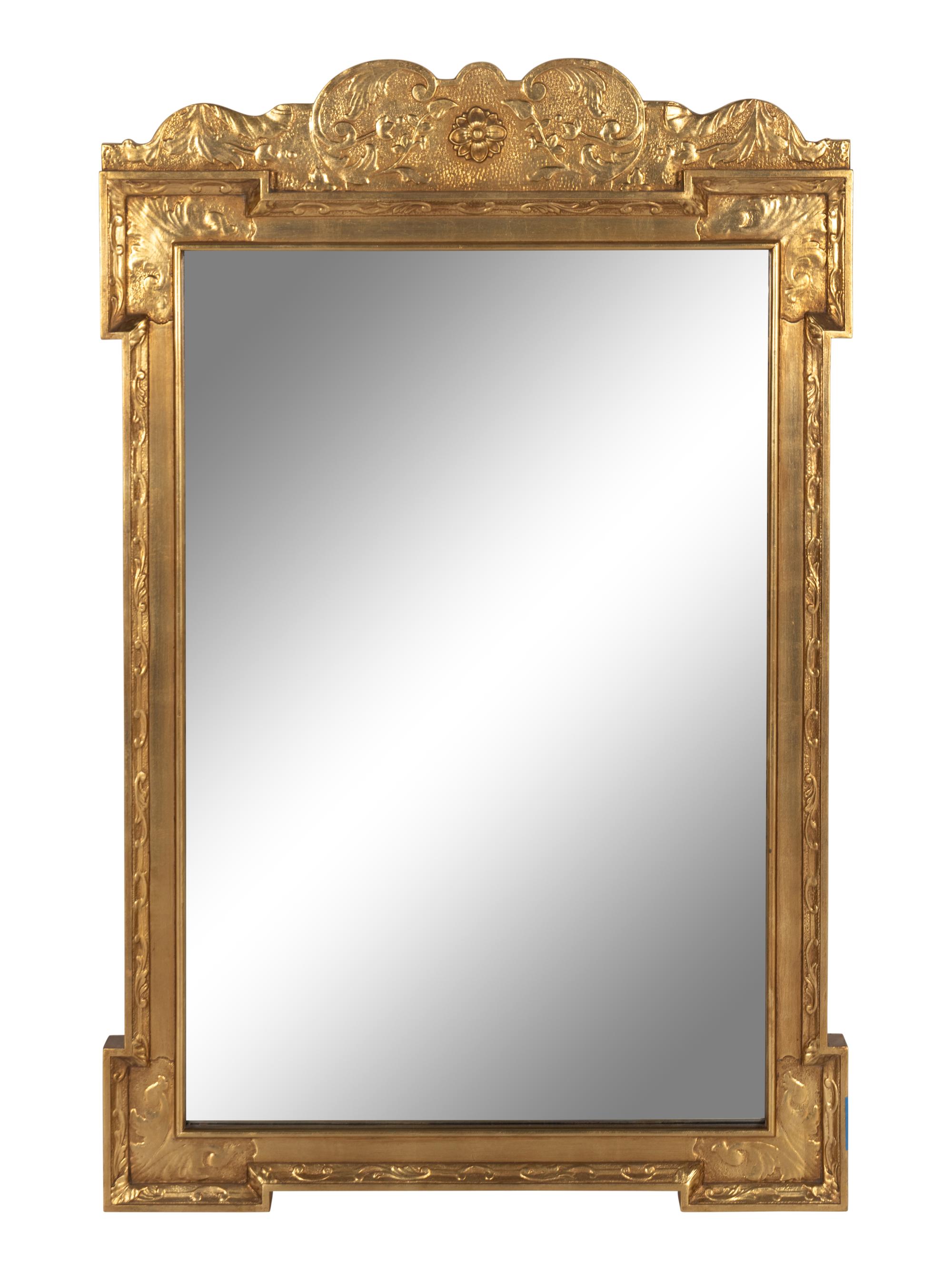 A Giltwood Mirror