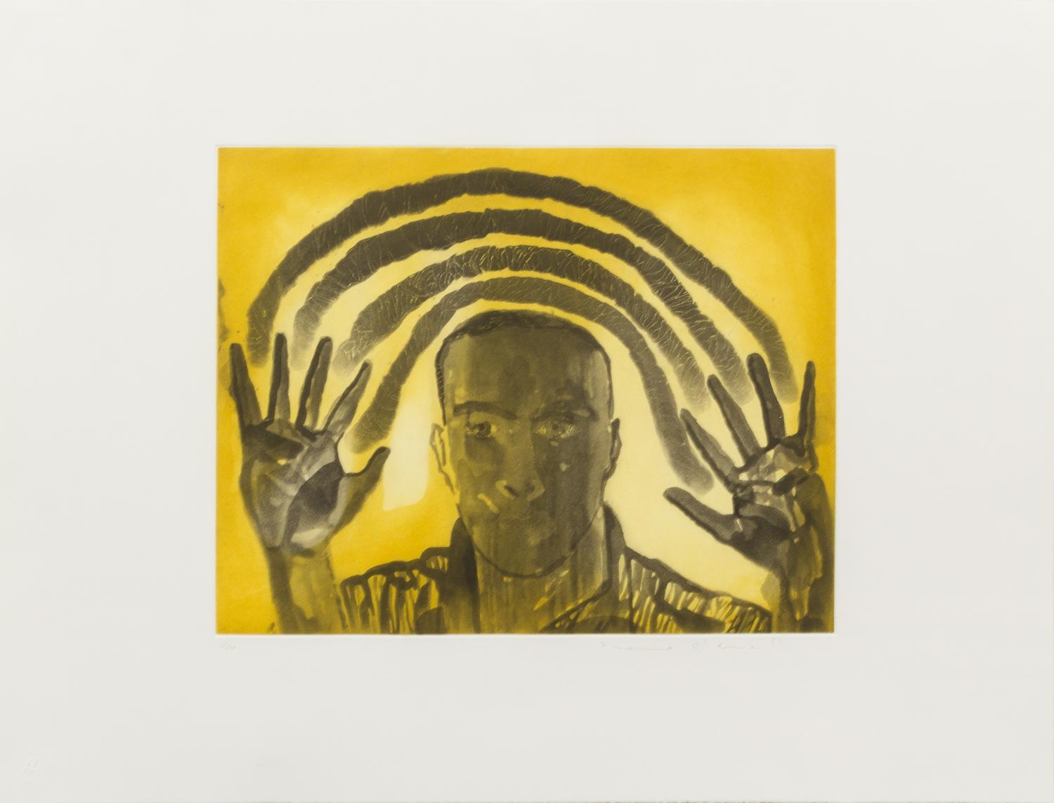 Francesco Clemente, (Italian, b.1952), Faith and Hope (two works)
