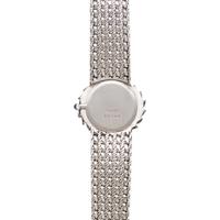 BUECHE GIROD, 9802 18K WHITE GOLD AND DIAMOND OPAL DIAL WATCH