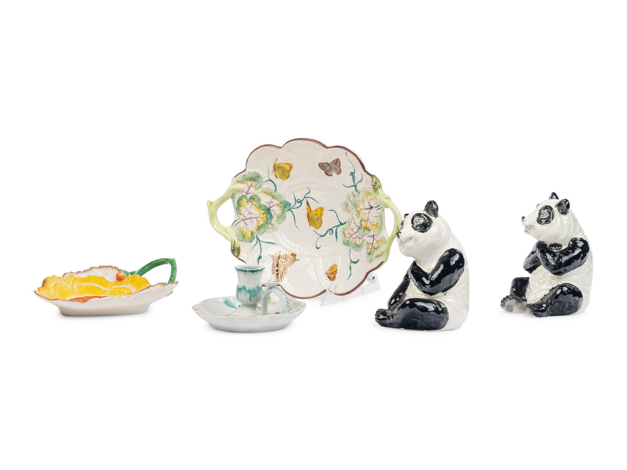 A Group of Porcelain Articles