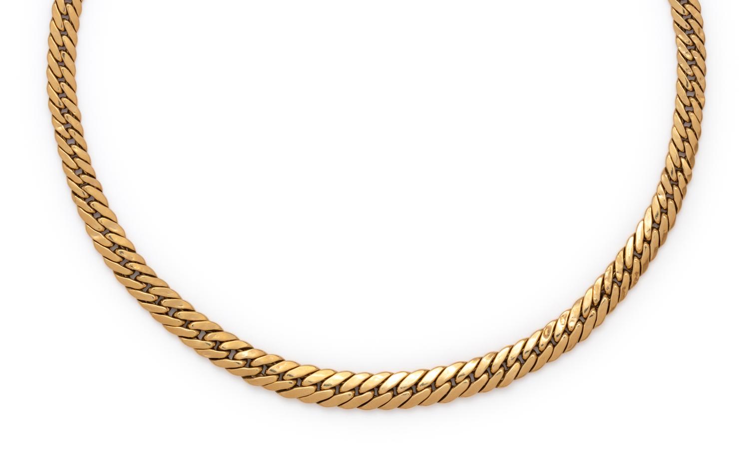 YELLOW GOLD NECKLACE