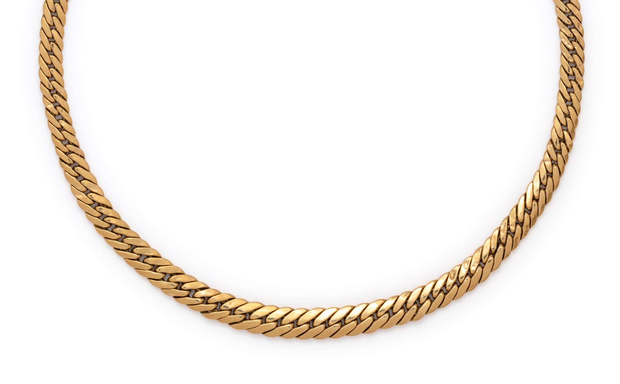 YELLOW GOLD NECKLACE