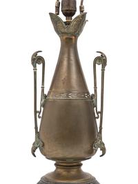 Two Pairs of French Bronze Lamps