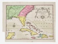 [Maps & Atlases] (Catesby, Mark, and Johan Michael Seligmann): Carolinae Floridae nec non Insularum Bahamensium...